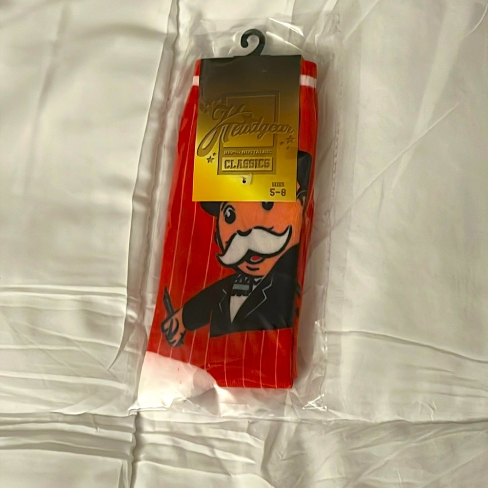Unisex Monopoly Headgear Classics socks